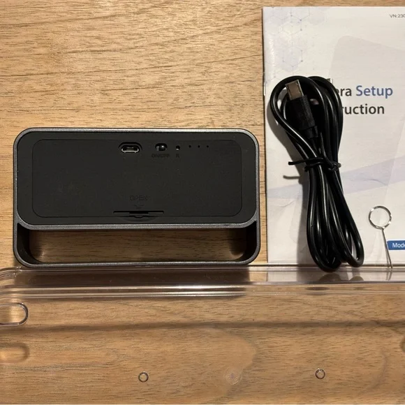 LIBREFY Hidden Camera Clock FHD 1080P WI-FI Nanny Cam - Picture 4 of 4